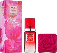 Women's gift set with body lotion Rose of Bulgaria Biofresh