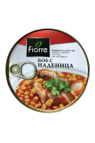 Фиоре Боб с колбасой 300 г 6 шт/ст.